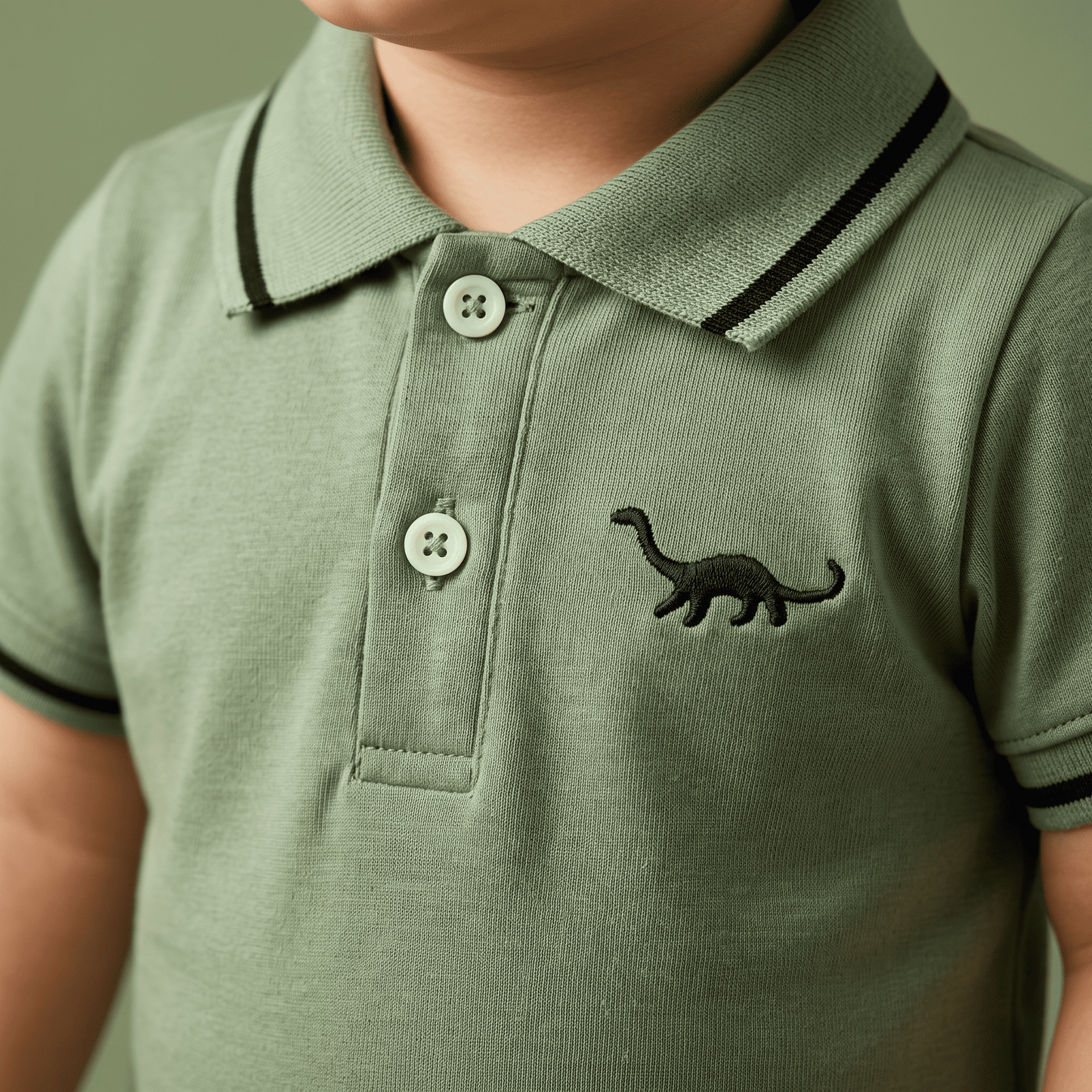 Pelele Polo Dinosaurio para Bebé Niño  |  Lunyna