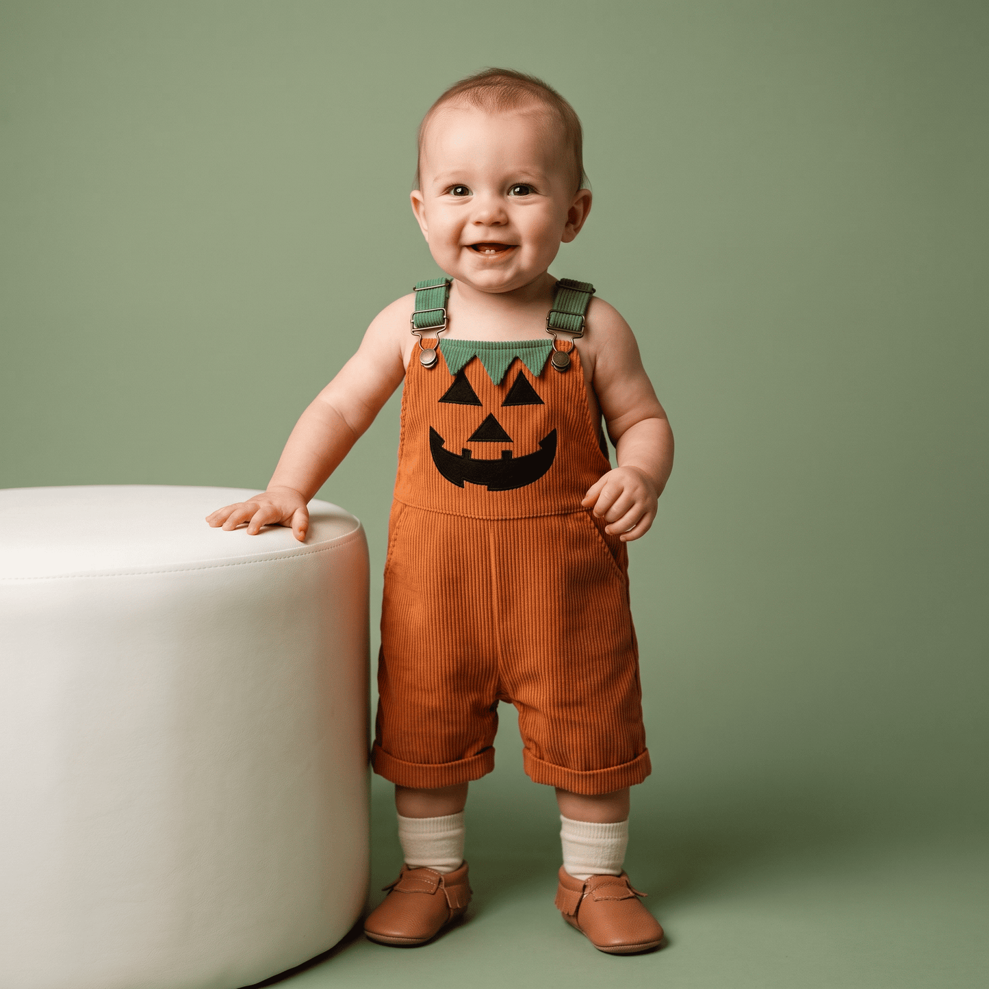 Peto Halloween Calabaza y Fantasma para Bebé | Lunyna