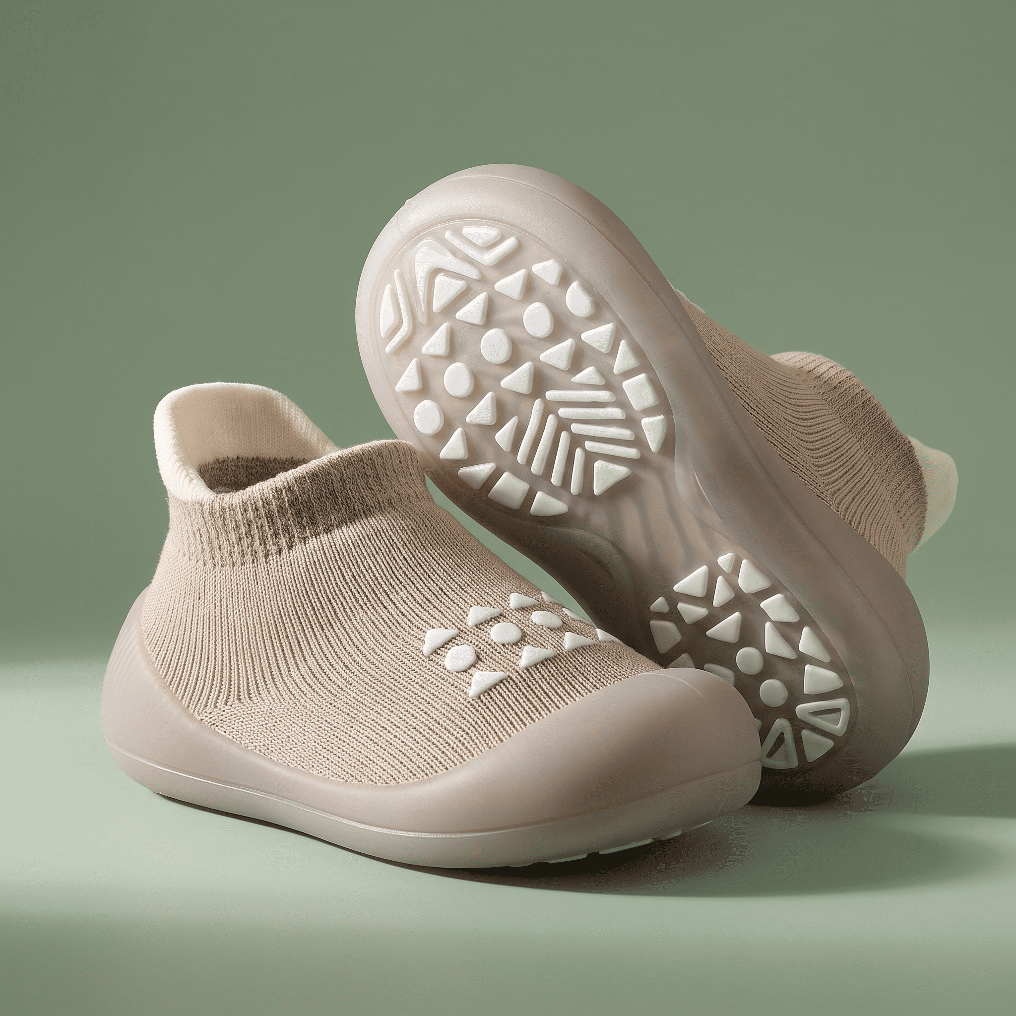 Rutschfeste Babysocken-Hausschuhe | Lunyna