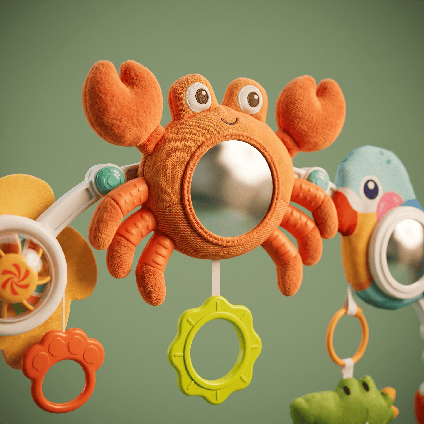Arco de Juguetes Sensoriales para Carrito | Lunyna